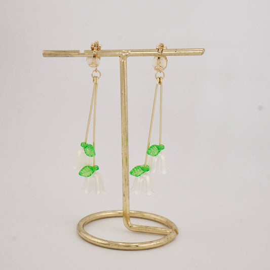 Garden Glow Clip On Earrings