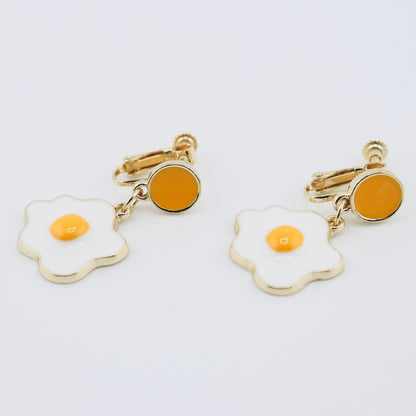 Sunny Side Snaps Clip On Earrings