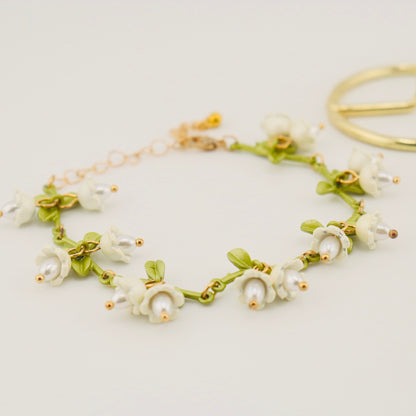 Glooming Blooming Sets - Clip On Earrings & Bracelet