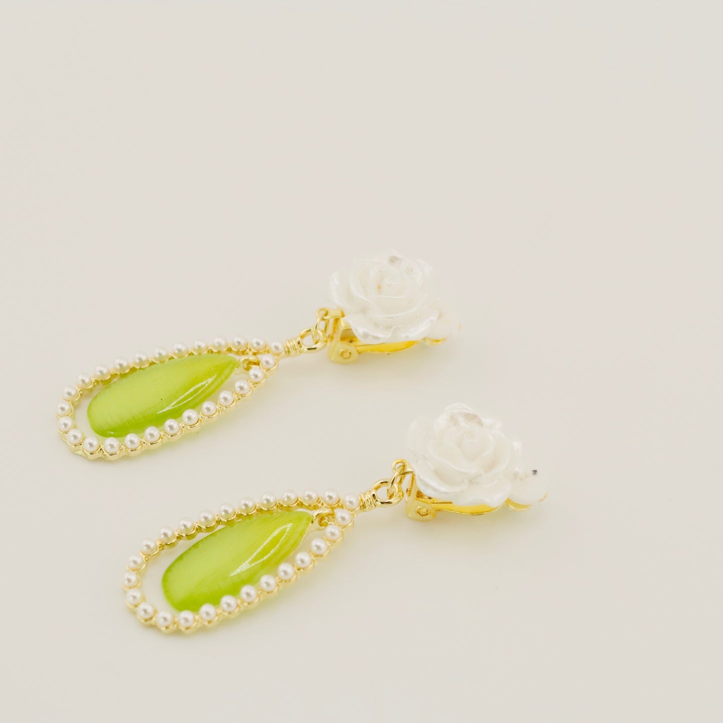 Flora Kiss Clip On Earrings