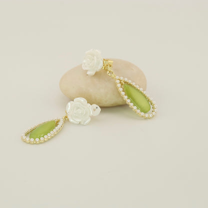 Flora Kiss Clip On Earrings