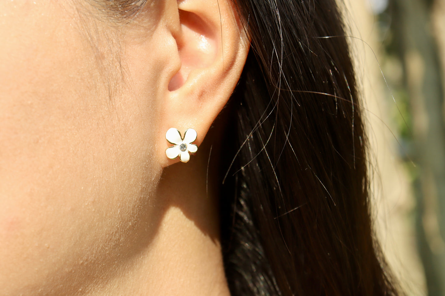 Flower Bliss Clip On Earrings