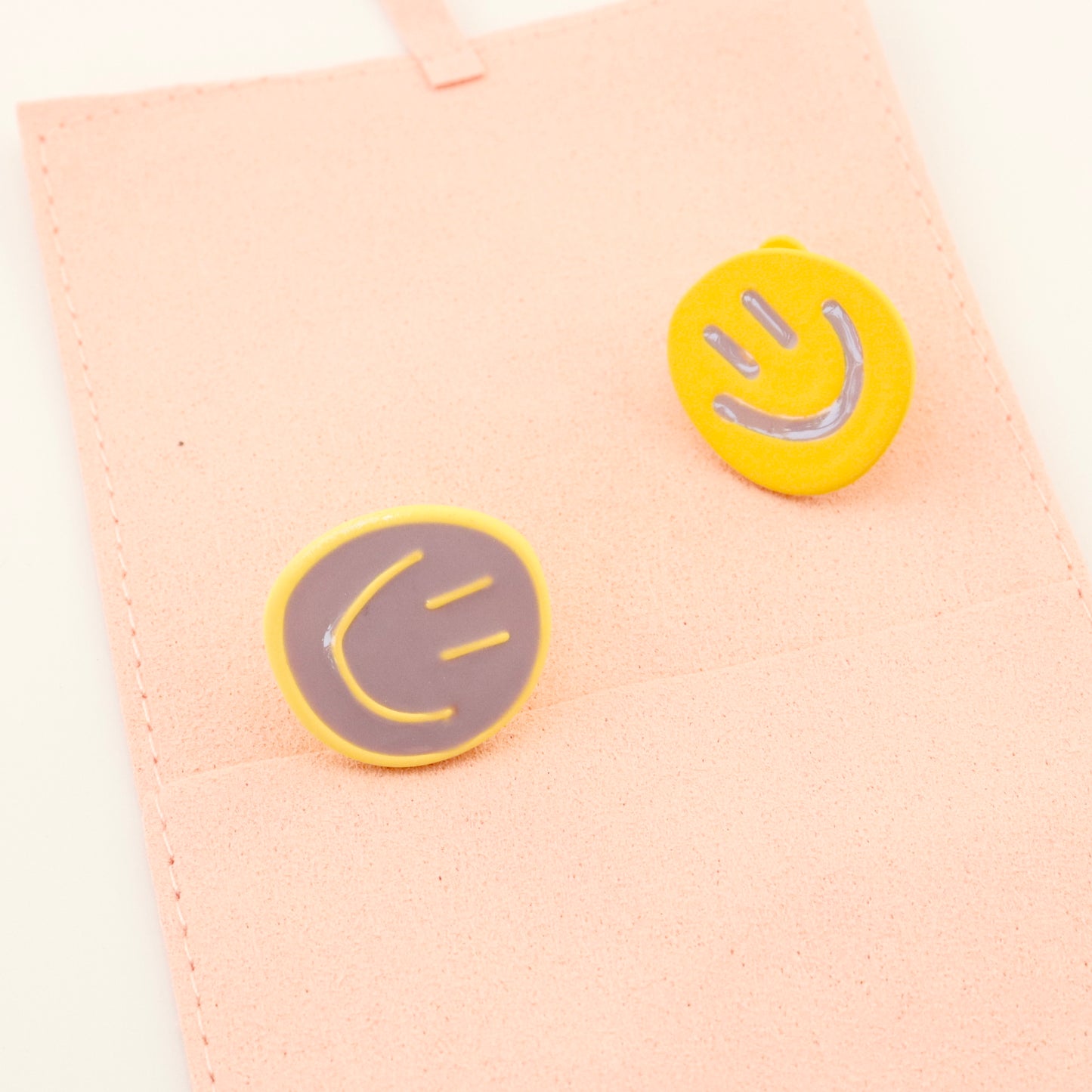 Happily Smile Clip On Earrings