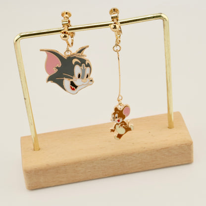 Mischief Duo Clip On Earrings