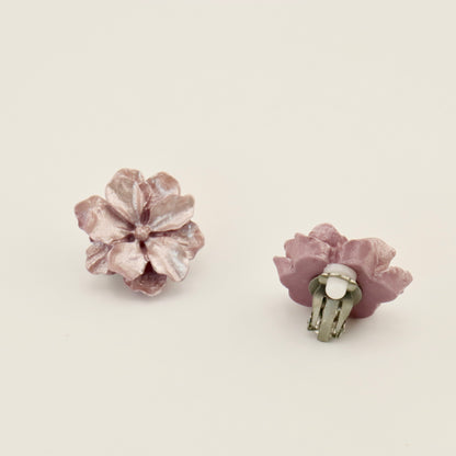 Fleur Essence Clip On Earrings