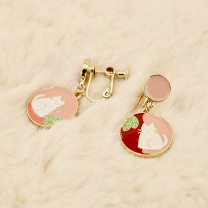 Mystic Meow Clip On Earrings