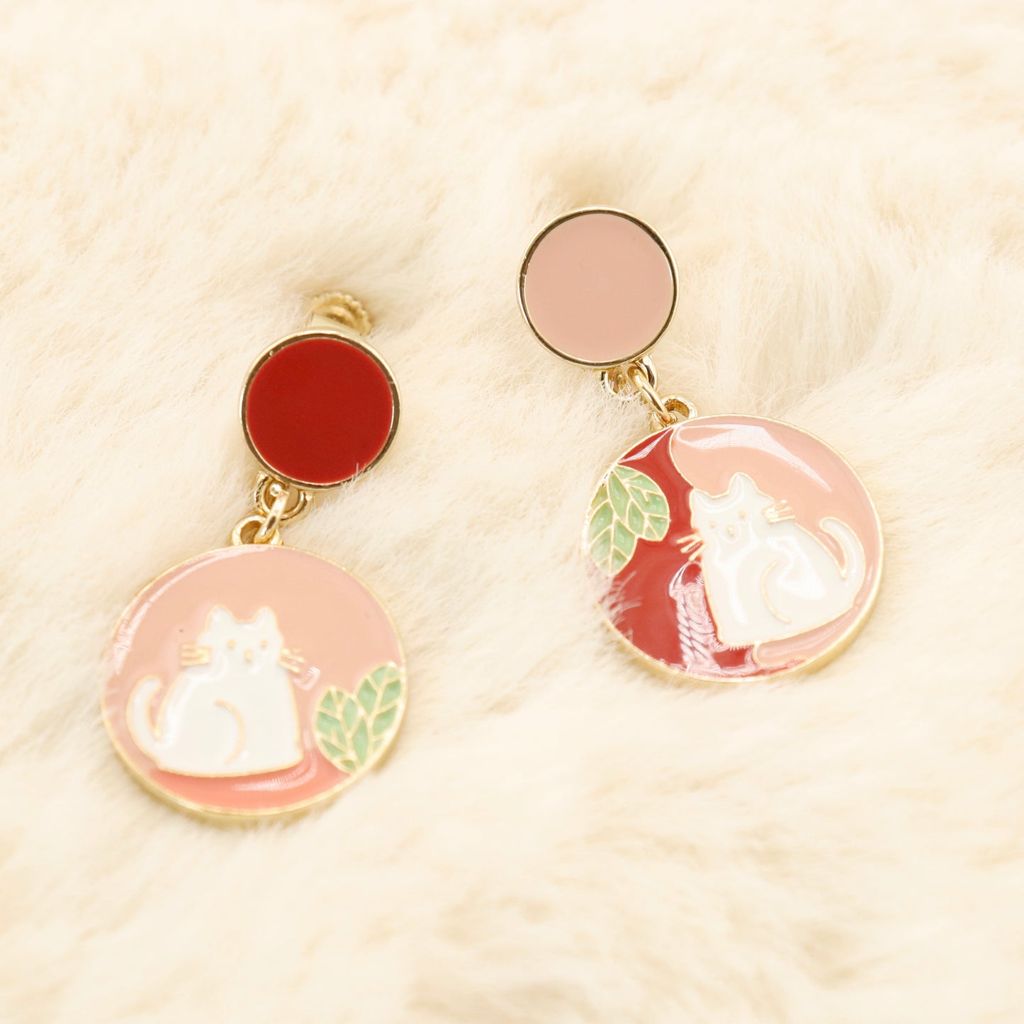 Mystic Meow Clip On Earrings